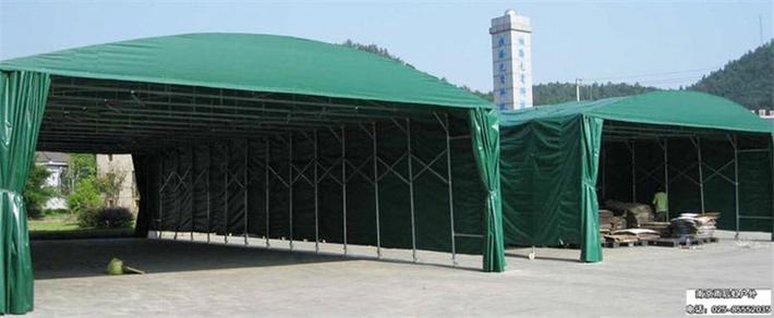多功能滑軌遮雨棚 建筑工地與倉儲(chǔ)場(chǎng)景的理想選擇